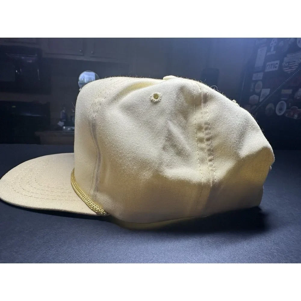 Belvedere Illinois Adjustable Hat Yellow‎ Top-Hat Excellent Condition LN
